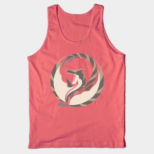 Roaring Wyvern - Brute Tigrex Tank Top by kinokashi